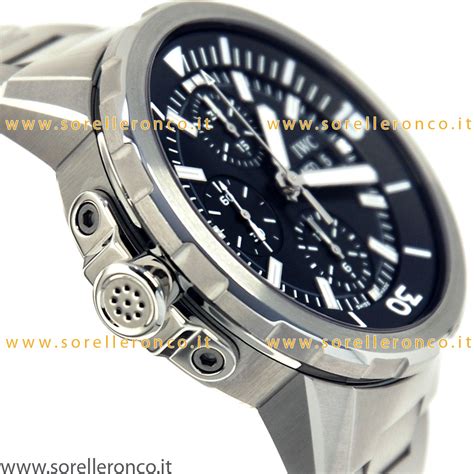 iwc aquatimer del 2004 cassa acciaio lucida|IW376804.